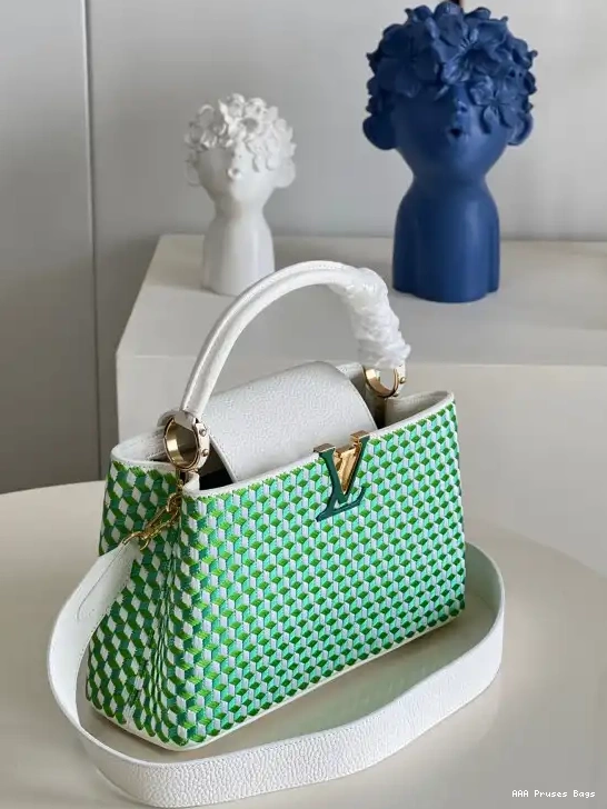 AAA Pruses Bags MM LOUIS VUITTON CAPUCINES 0607